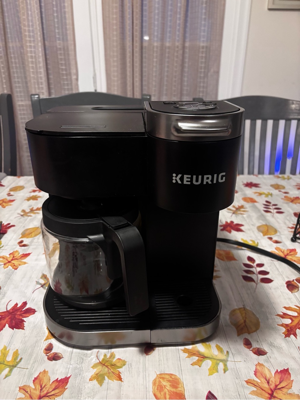 Keurig Black Single-Serve and Carafe Coffee Brewer